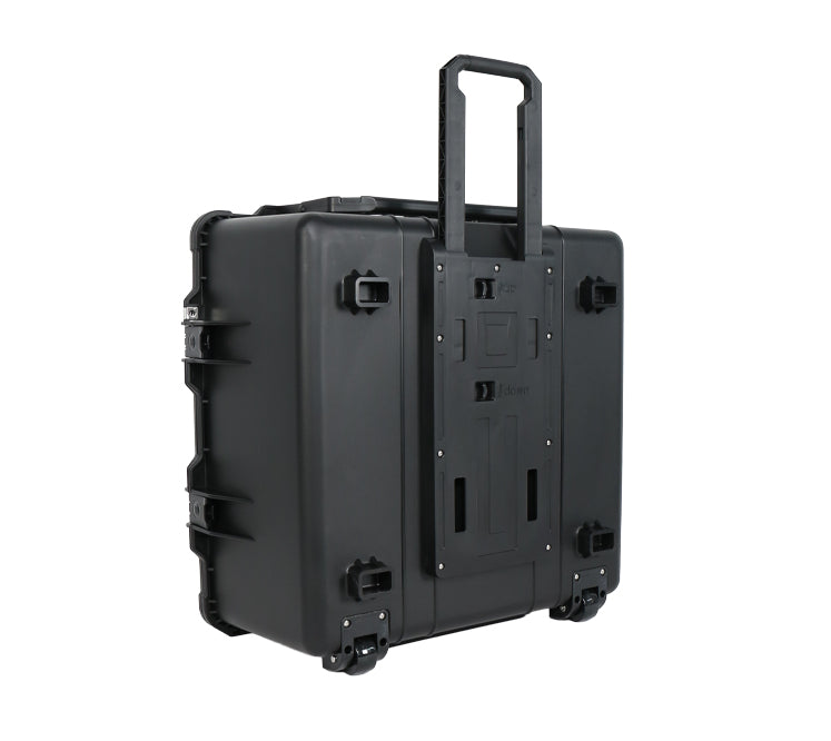 Large Square Waterproof Case With Wheels | EW6335-TR-SQ