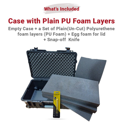 Plastic Equipment Carry Case | Case N Foam EW4619